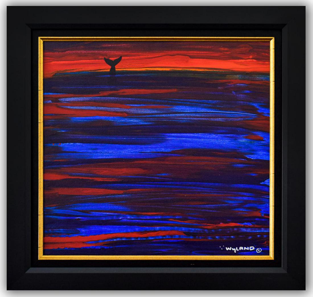 Wyland- Original Painting on Canvas "Splash" (1 of 3)
