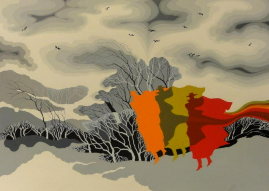 Zina Roitman- Original Serigraph "Remembers" (1 of 1)