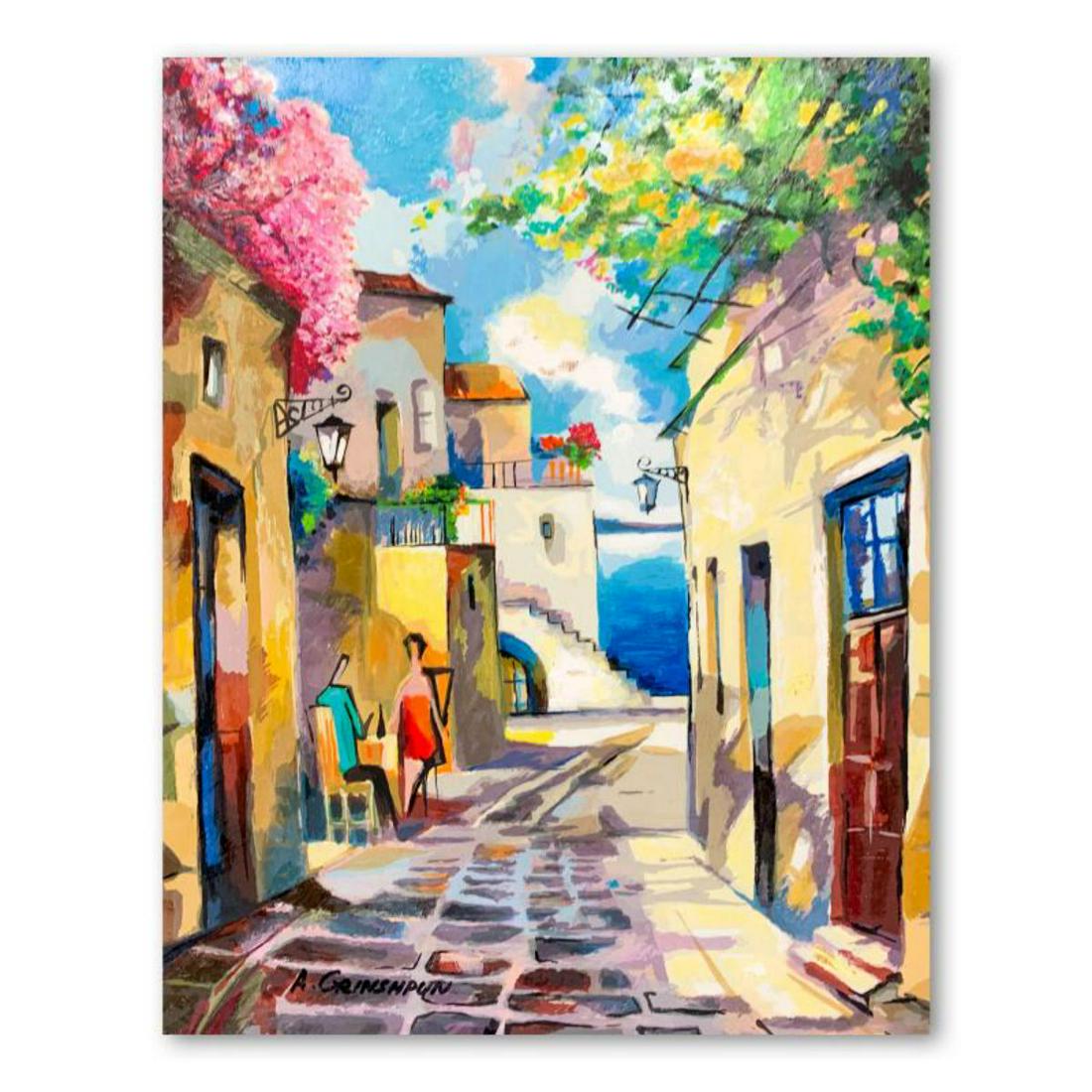 Alex Grinshpun, Hand Signed Limited Edition Serigraph on Board with Letter of Authenticity. (1 of 2)