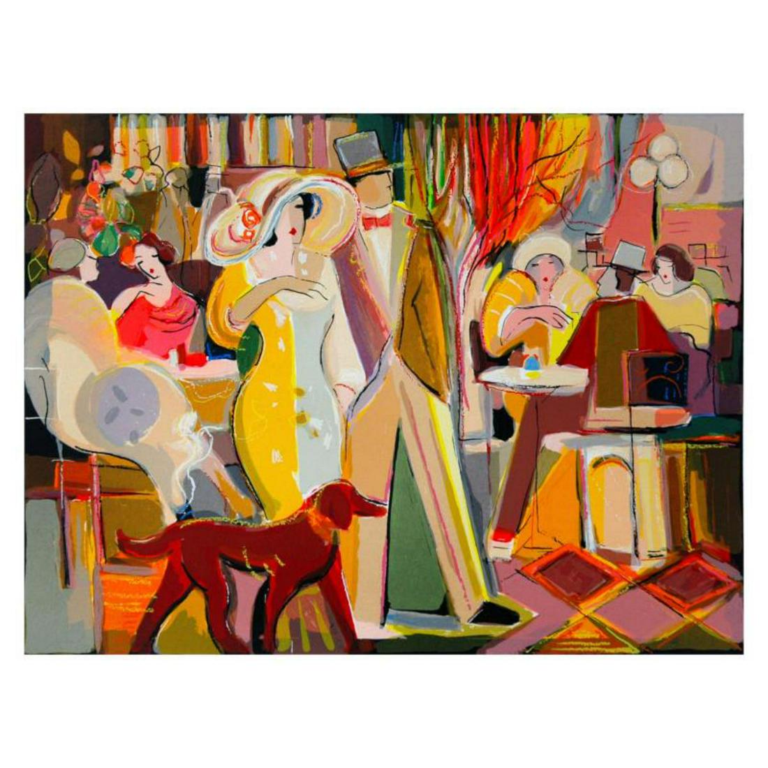 Isaac Maimon, "Romantic Evening" Limited Edition Serigraph, Numbered and Hand Signed with Letter of (1 of 2)