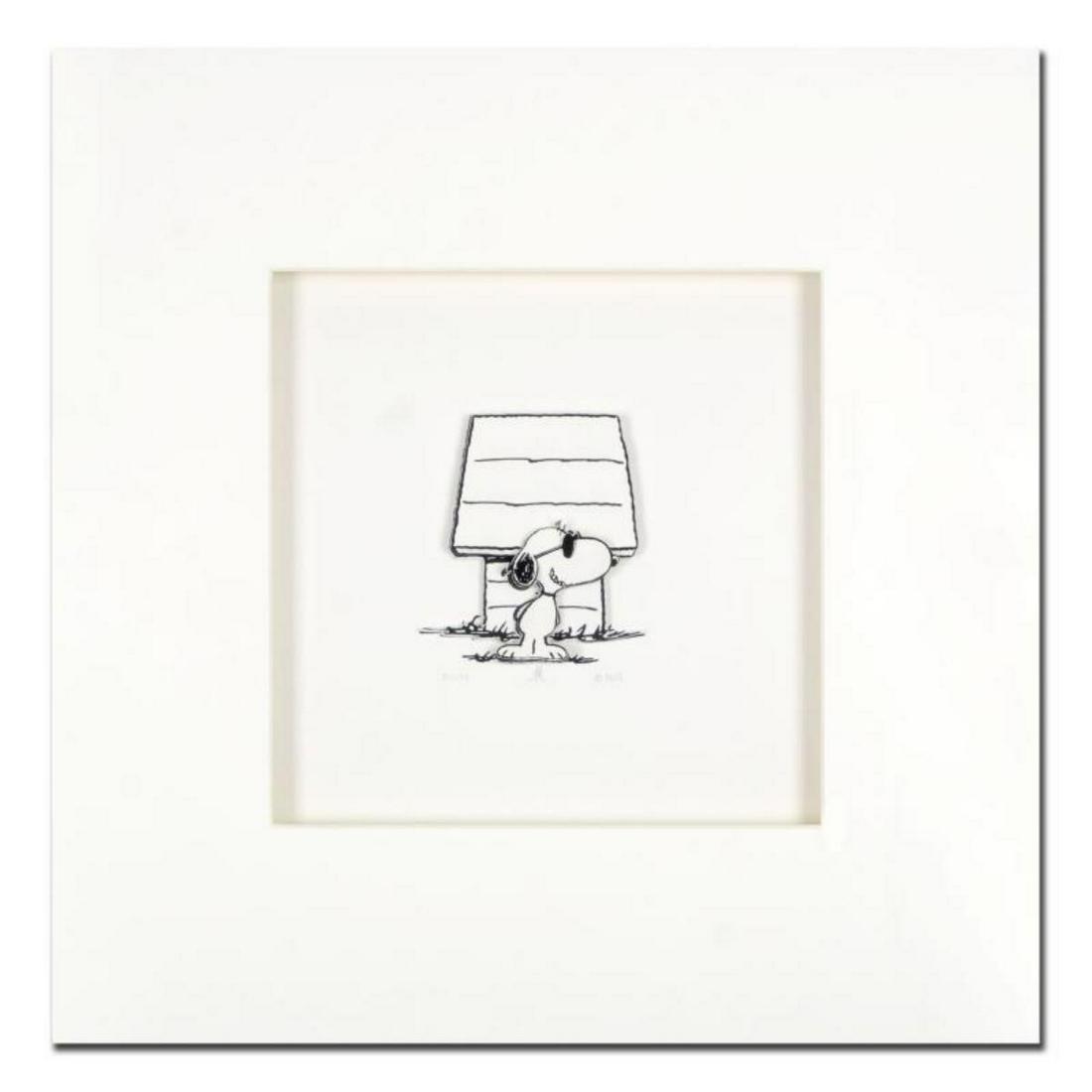 Peanuts, "Joe's Cool" Hand Numbered Limited Edition 3D Decoupage with Certificate of Authenticity. (1 of 2)