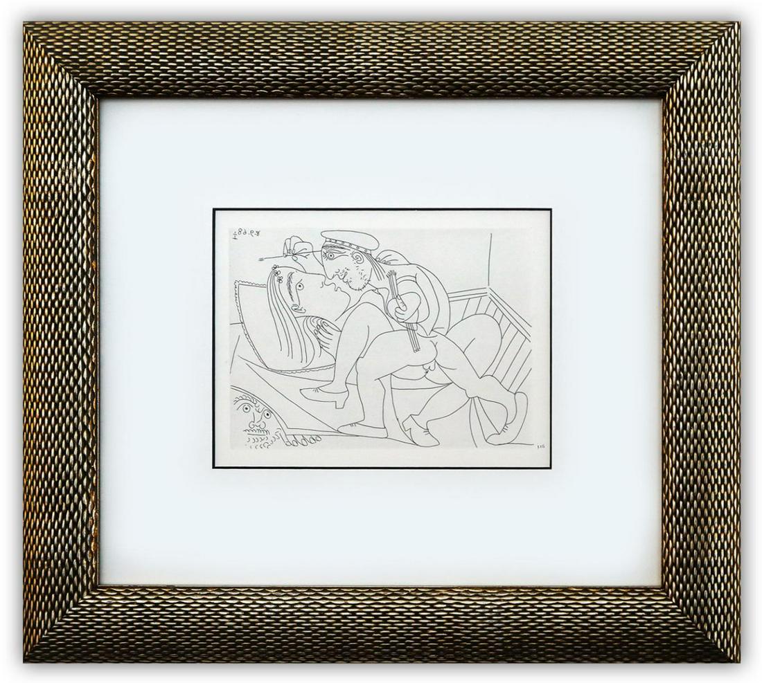 After Pablo Picasso- Offset Lithograph "From The 347 Series" (1 of 1)