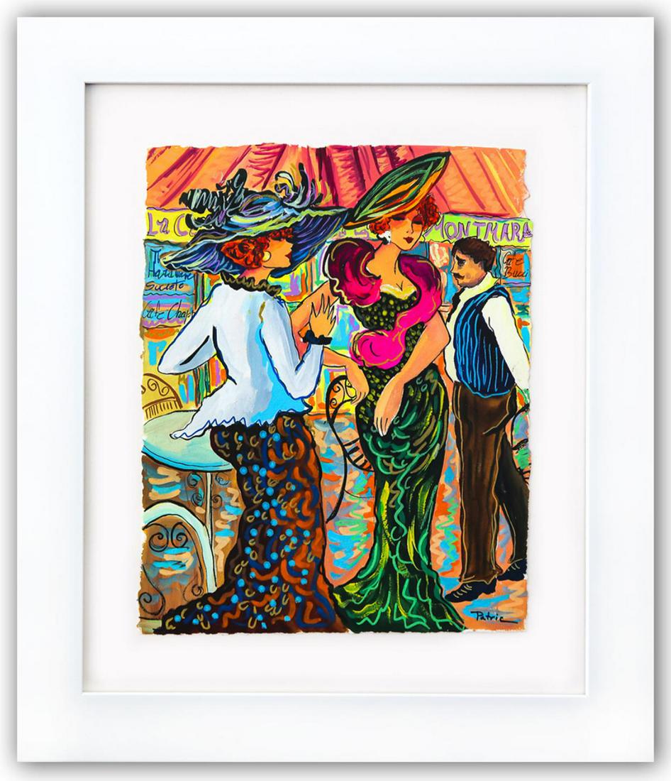 Patricia Govezensky- Original Watercolor "Afternoon Tea Party" (1 of 2)