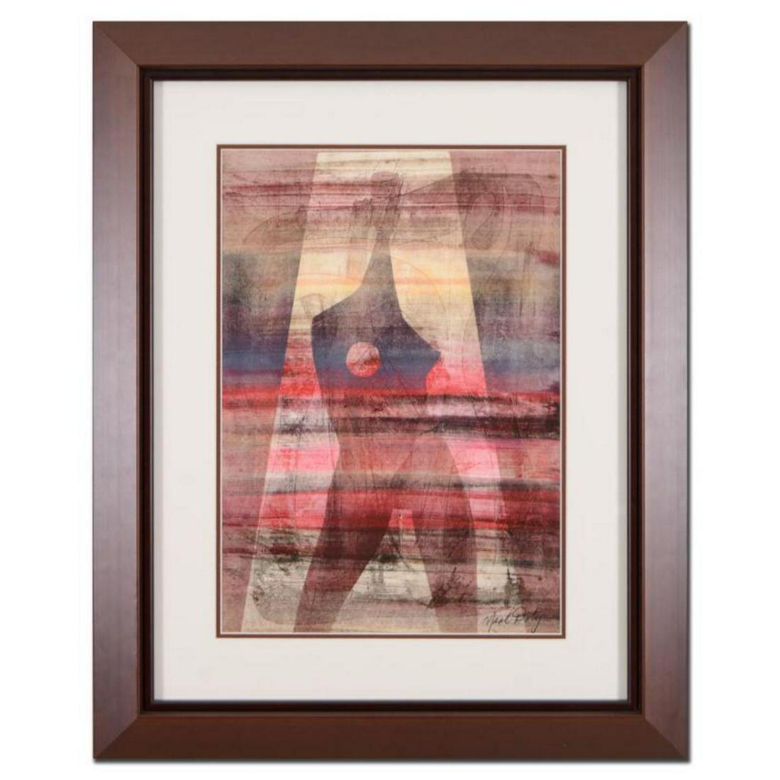 Neal Doty (1941-2016), Framed Original Mixed Media Linocut, Hand Signed with Certificate of (1 of 2)