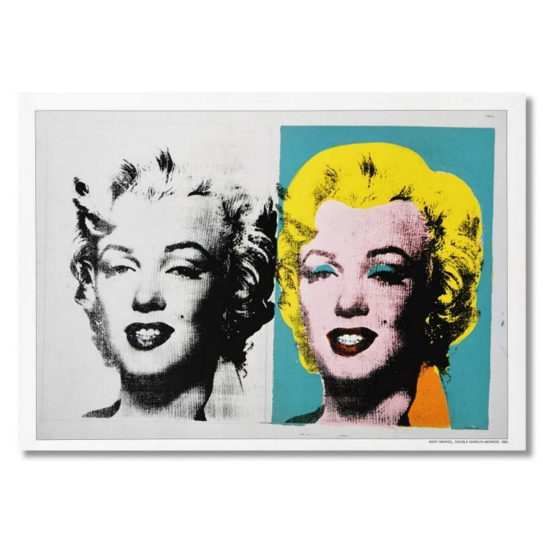 Andy Warhol (1928-1987), "Double Marilyn" Poster on Paper with Letter of Authenticity (1 of 1)