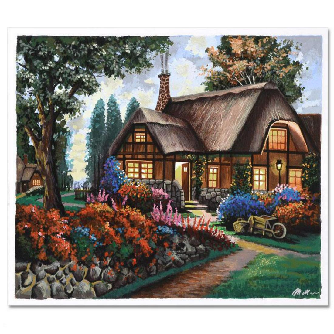 Anatoly Metlan, "Country House" Limited Edition Serigraph, Numbered and Hand Signed with Certificate (1 of 2)