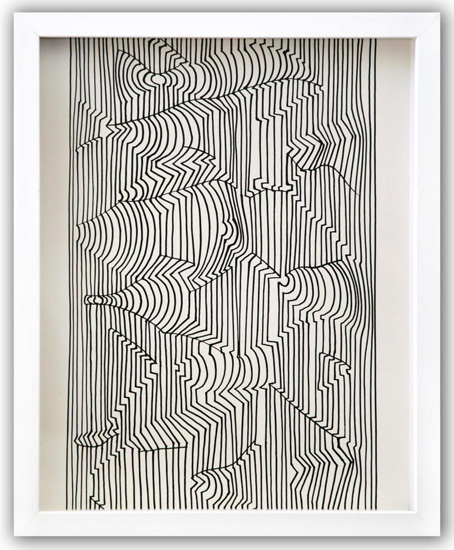 Victor Vasarely- Heliogravure Print "Untitled" (1 of 1)