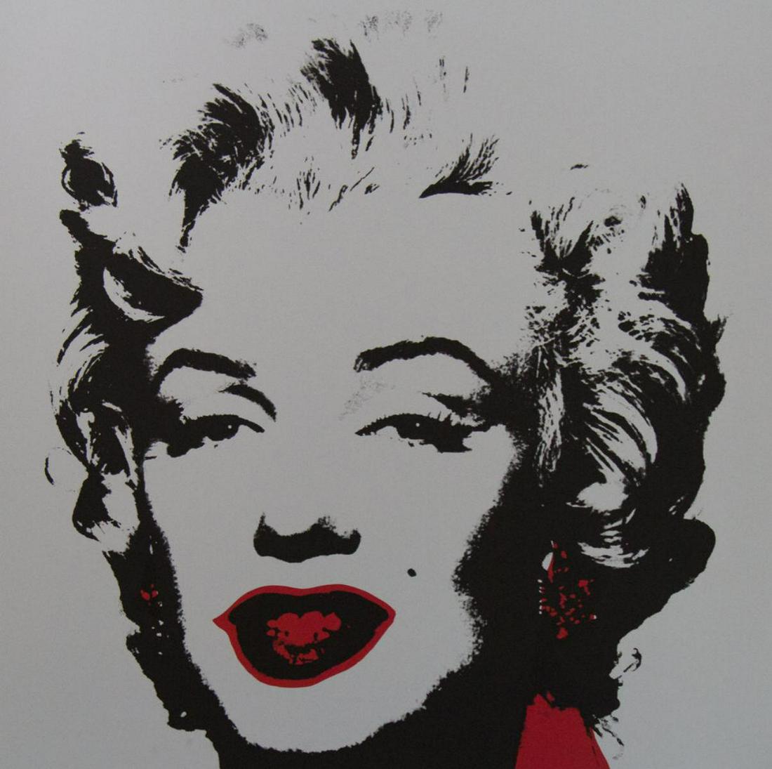 Andy Warhol- Silk Screen "Golden Marilyn 11.36": Artist: Andy Warhol. Medium: Silk Screen. Title: Golden Marilyn 11.36. Size (Unframed): 36" x 36". Additional: The piece is stamped in blue on the back with "Published by Sunday B. Morning" and "fill