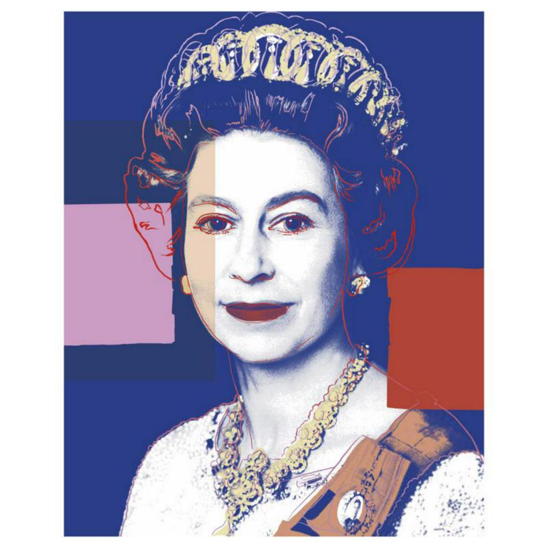 Andy Warhol "Queen Elizabeth II of the United Kingdom 337" Limited ...