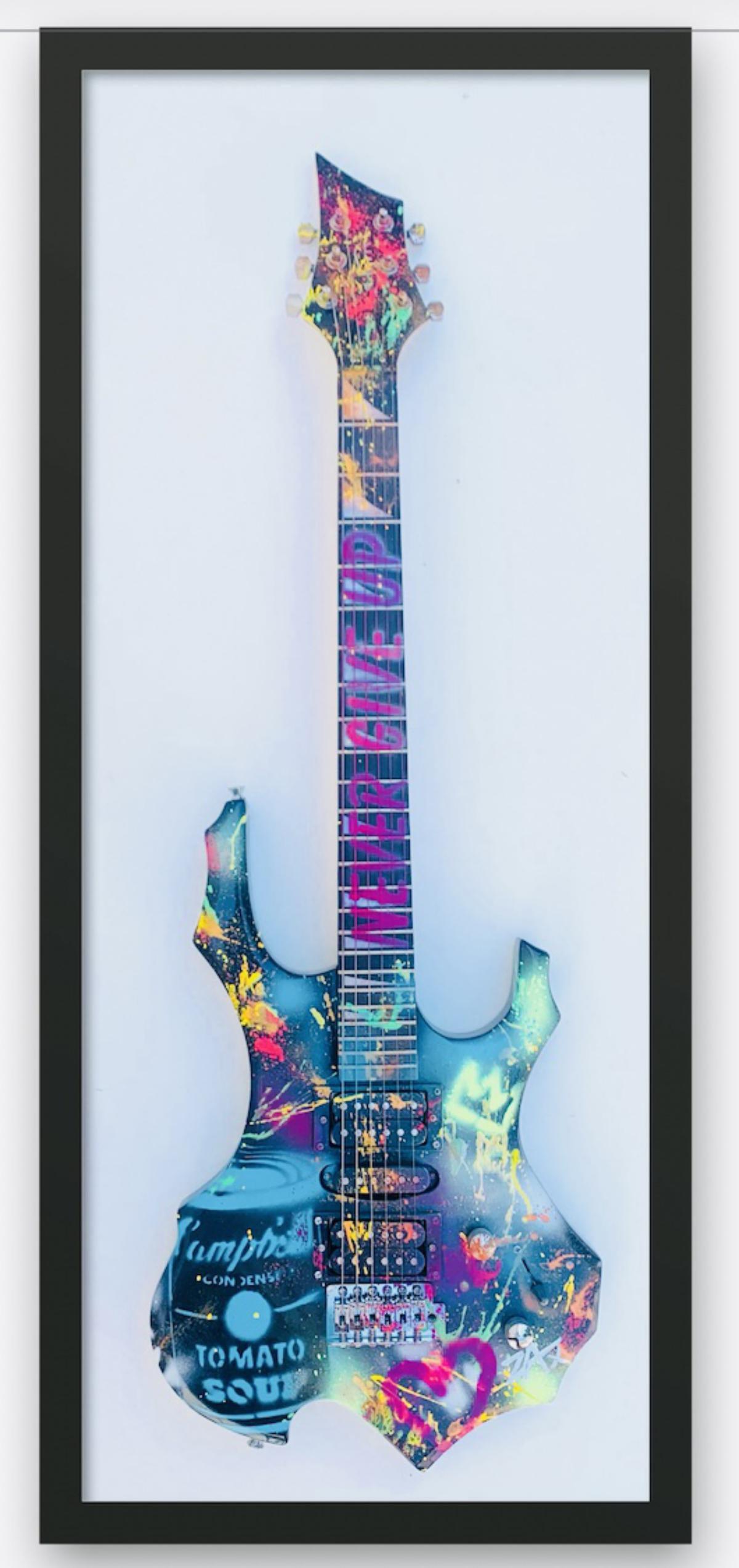 E.M. Zax  One of a Kind Hand Painted Electric Guitar (1 of 7)