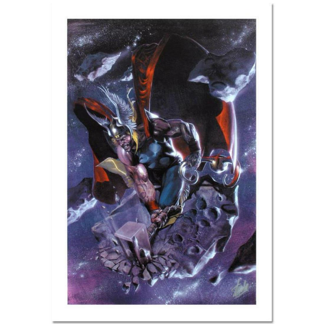 Stan Lee Signed, Marvel Comics "Secret War #4" Limited Edition Canvas 3/10 with Certificate of (1 of 1)