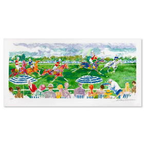LeRoy Neiman (1921-2012), "Polo Panorama" Limited Edition Serigraph, Numbered 20/350 and Hand Signed (1 of 2)