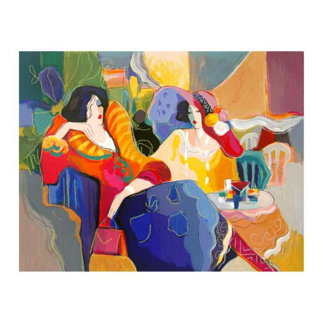 Isaac Maimon, "Something To Say" Limited Edition Serigraph, Numbered and Hand Signed with Letter of (1 of 2)