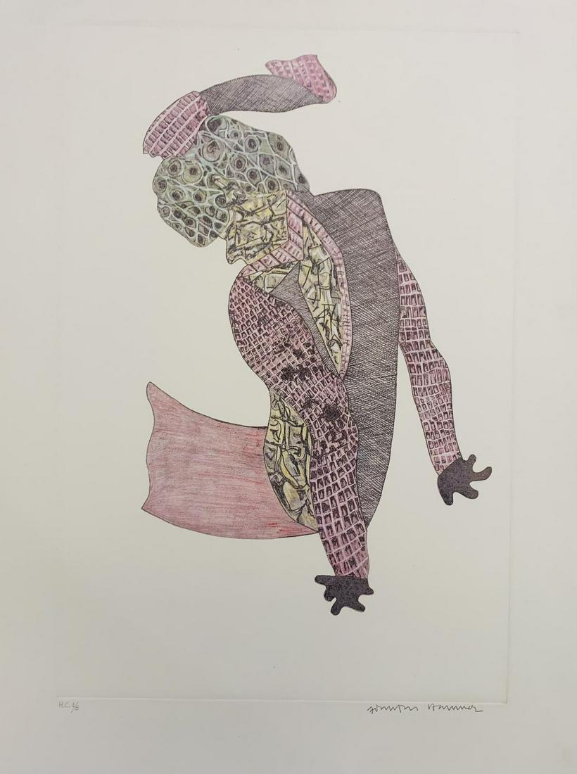 Jonathan Hammer Limited Edition Etching on paper: Artist: Jonathan Hammer. Medium: Limited Edition Etching on paper . Signature: Signed and numbered. Size: 24x30". Reference# 32260.