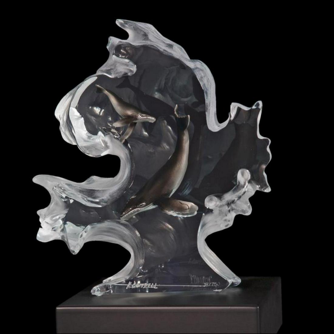 Kitty Cantrell, "Mother Nature" Limited Edition Mixed Media Lucite Sculpture with COA. (1 of 1)