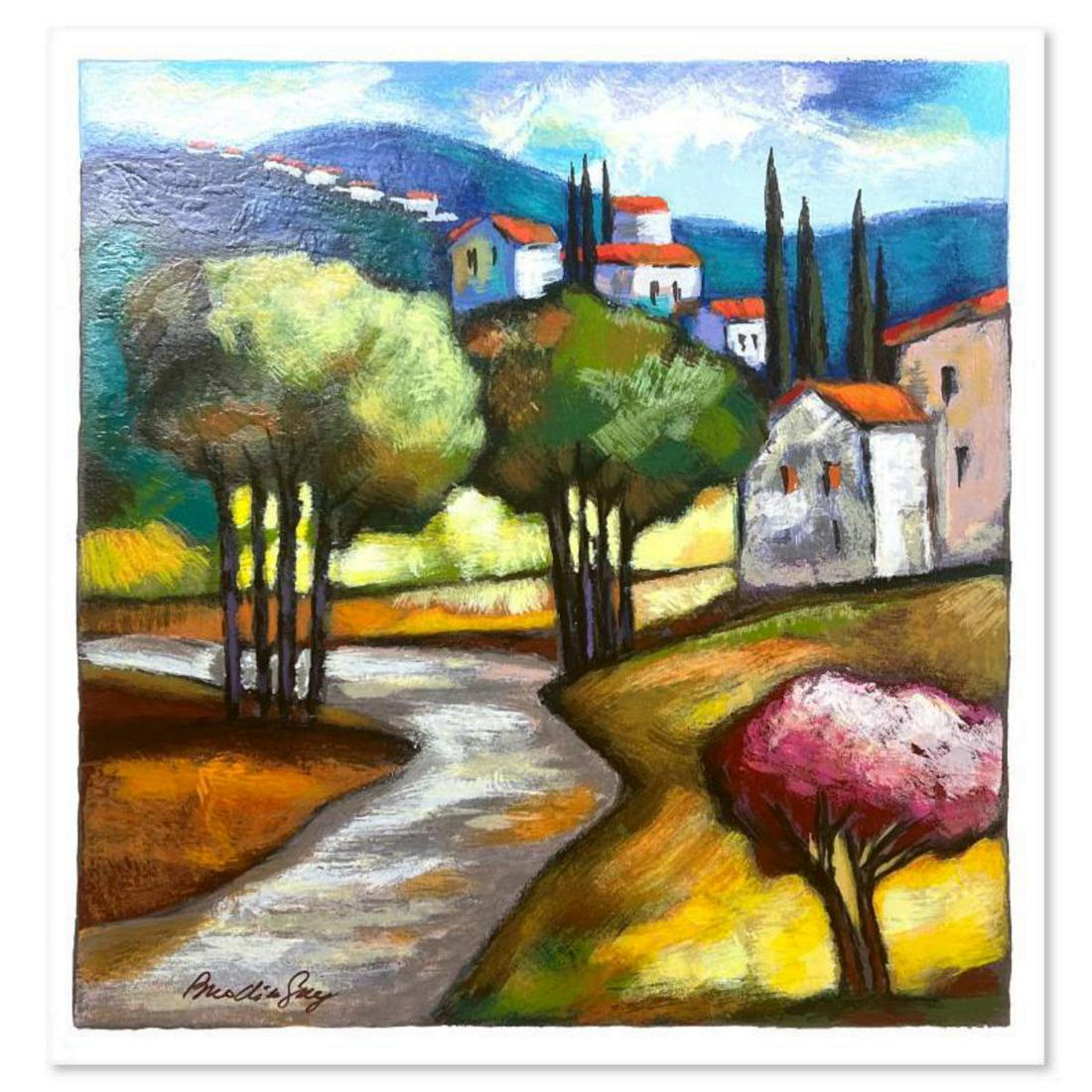 Slava Brodinsky, Hand Signed, Numbered Limited Edition with Letter of Authenticity.: This is a limited edition on paper by Slava Brodinsky. The piece comes hand signed by the artist, numbered, and with a letter of authenticity. Measures approximately 12.5" x 12". Reference#: 24254.