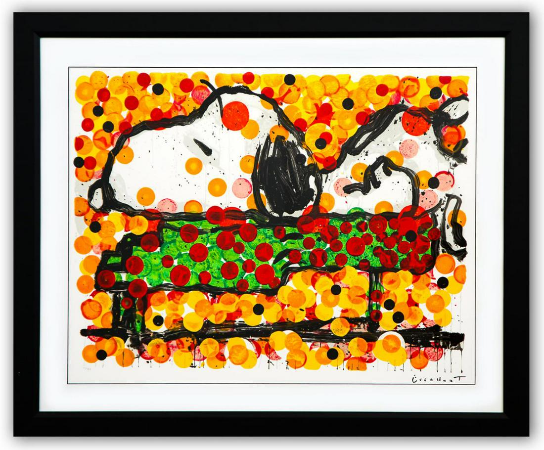 Tom Everhart- Hand Pulled Original Lithograph "Play that Funky Music" (1 of 3)