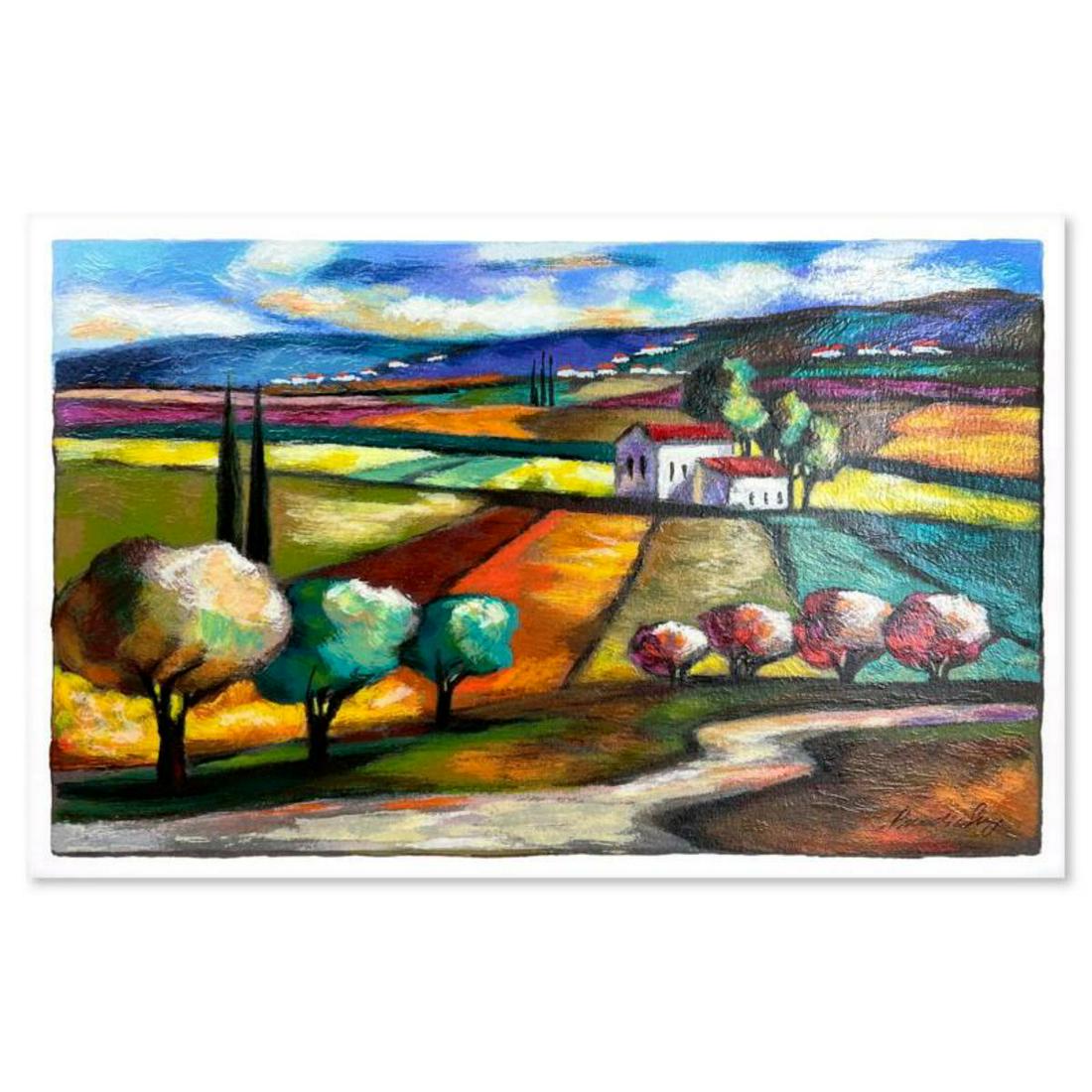 Slava Brodinsky, Hand Signed, Numbered Limited Edition with Letter of Authenticity.: This is a limited edition on paper by Slava Brodinsky. The piece comes hand signed by the artist, numbered, and with a letter of authenticity. Measures approximately 11" x 17". Reference#: 21680.