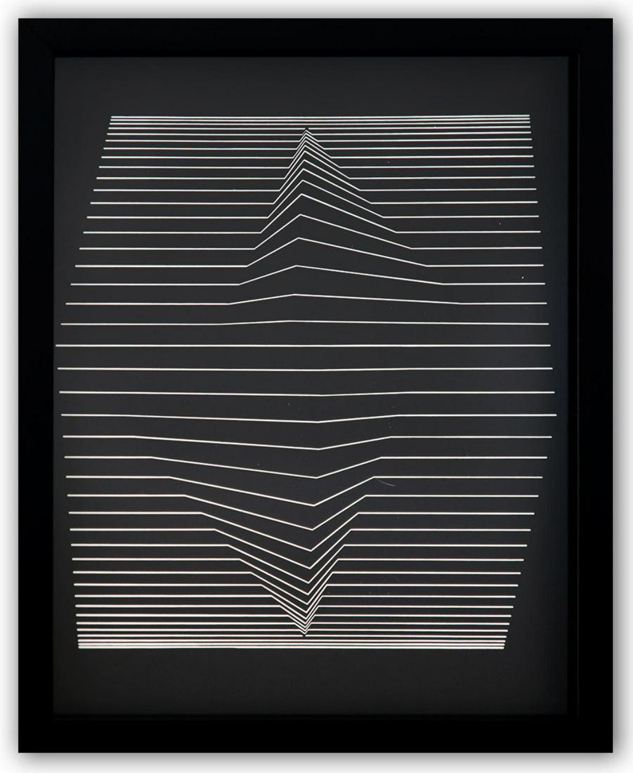 Victor Vasarely- Heliogravure Print "Untitled" (1 of 1)