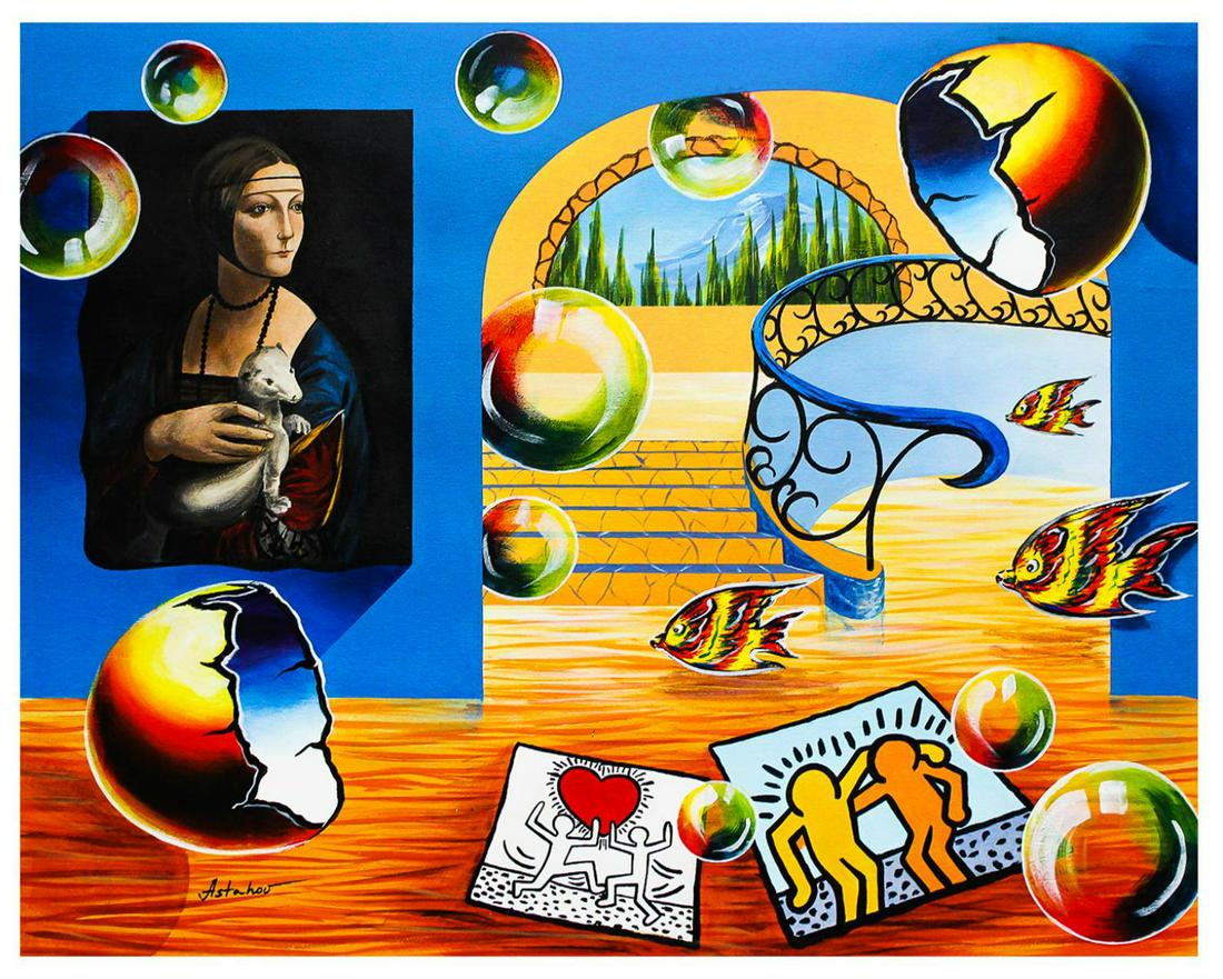 Alexander Astahov- Original Oil on Canvas "Enchanted Space" (1 of 2)