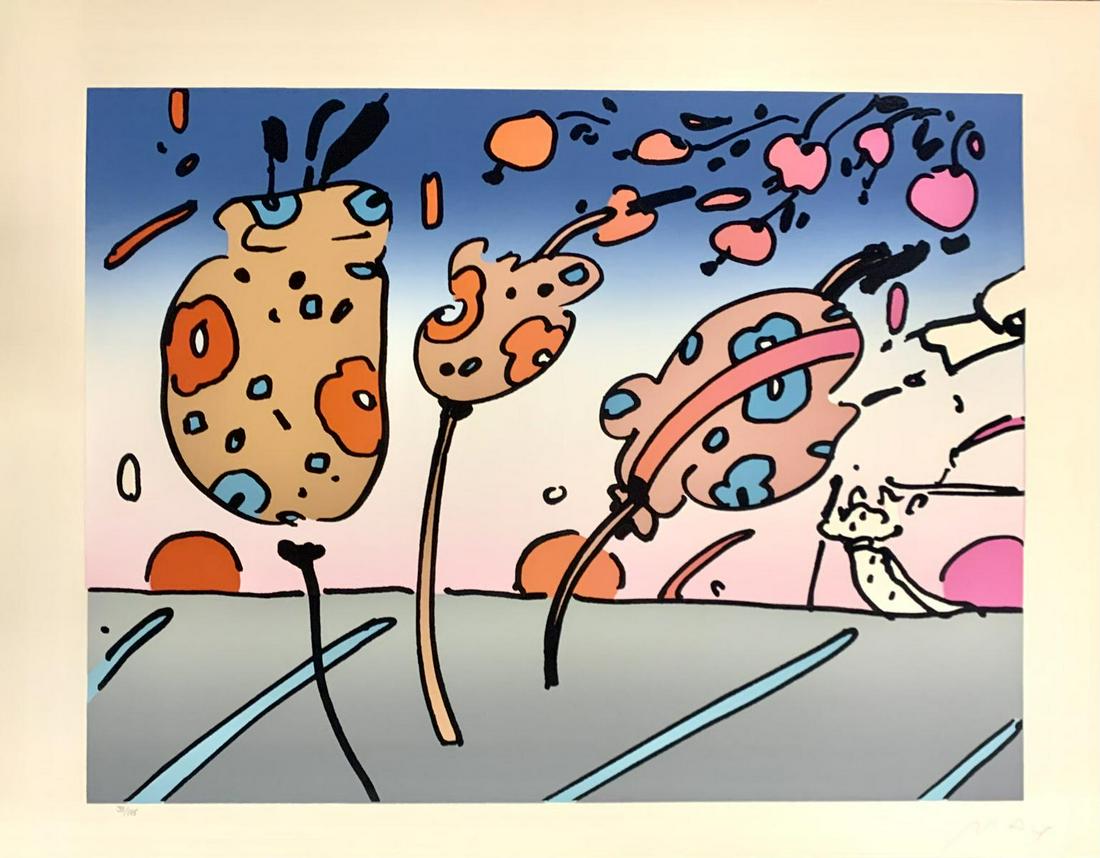 Peter Max- Limited Edition Serigraph on paper: Artist: Peter Max. Medium: Limited Edition Serigraph on paper. Size: 24" x 32". Signature: Signed. Reference#: 28534.