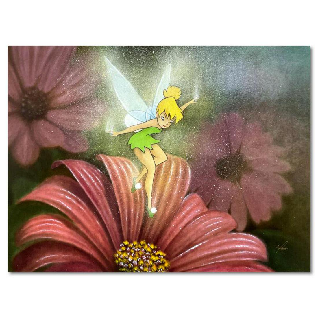 Mike Kupka "Morning Blossoms" Limited Edition on Gallery Wrapped Canvas from Disney Fine Art,: Morning Blossoms is a limited edition giclee on canvas by Mike Kupka, numbered 9/10 and hand signed by the artist. This piece is gallery wrapped and licensed by Disney Fine Art. Includes Letter of Aut