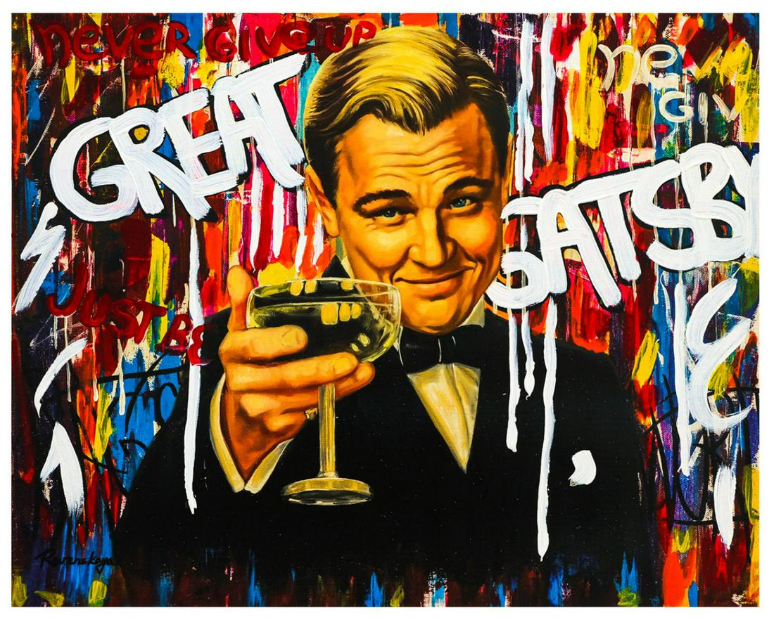 Nastya Rovenskaya- Mixed Media "The Great Gatsby" (1 of 1)