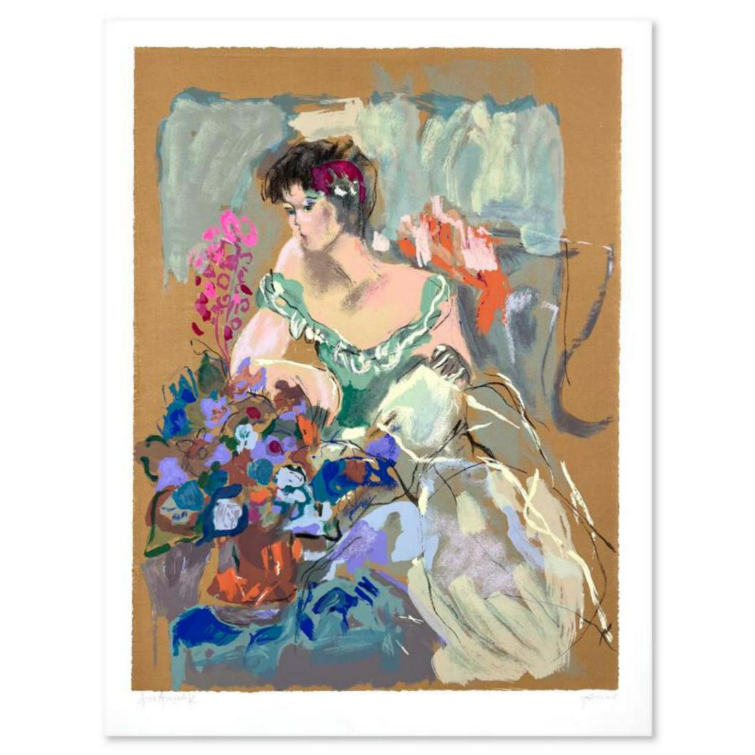 Lea Avizedek, Hand Signed, Numbered Limited Edition with Letter of Authenticity.: This is a limited edition on paper by Lea Avizedek. The piece comes hand signed by the artist, numbered, and with a letter of authenticity. Measures approximately 27" x 20". Reference#: 29577.