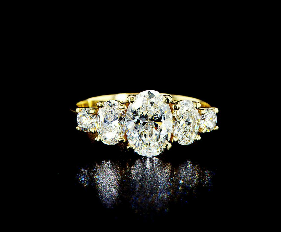 14k yellow gold 1.13 ctw Diamond Ring (1 of 2)