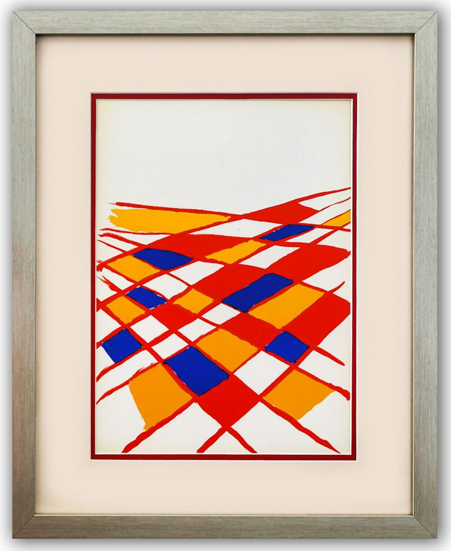 Alexander Calder- Lithograph "DLM190 - Composition II" (1 of 2)