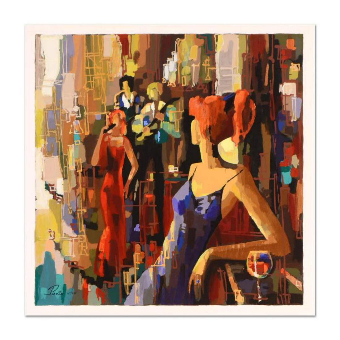 Nelly Panto, "Waiting for You" Limited Edition Serigraph, Numbered and Hand Signed with Certificate (1 of 2)