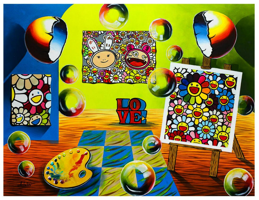 Alexander Astahov- Original Oil on Canvas "Modernism" (1 of 2)