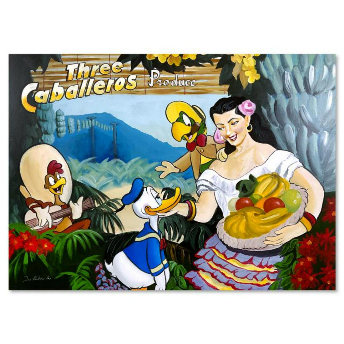 Tricia Buchanan-Benson, "Three Caballeros" Limited Japanese Edition on Gallery Wrapped Canvas from (1 of 2)