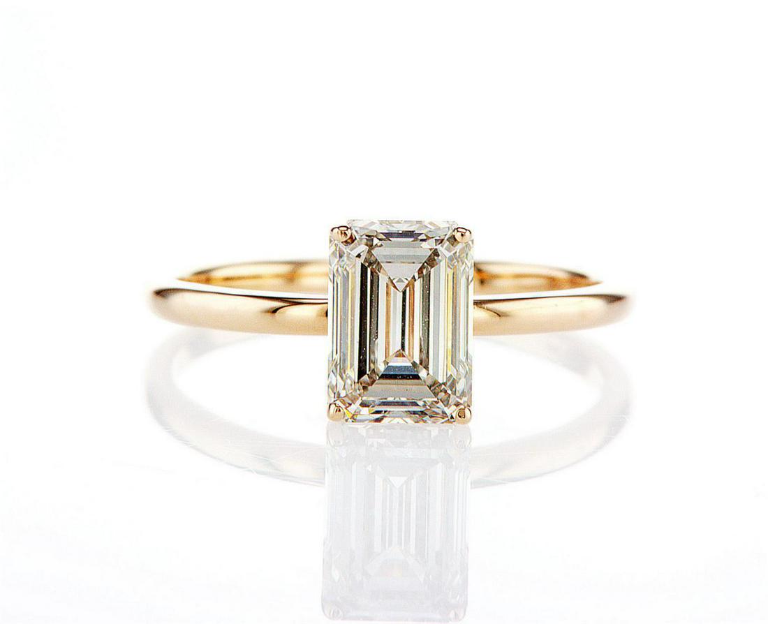 14kt Rose Gold 2.04 ctw Diamond Ring (1 of 2)