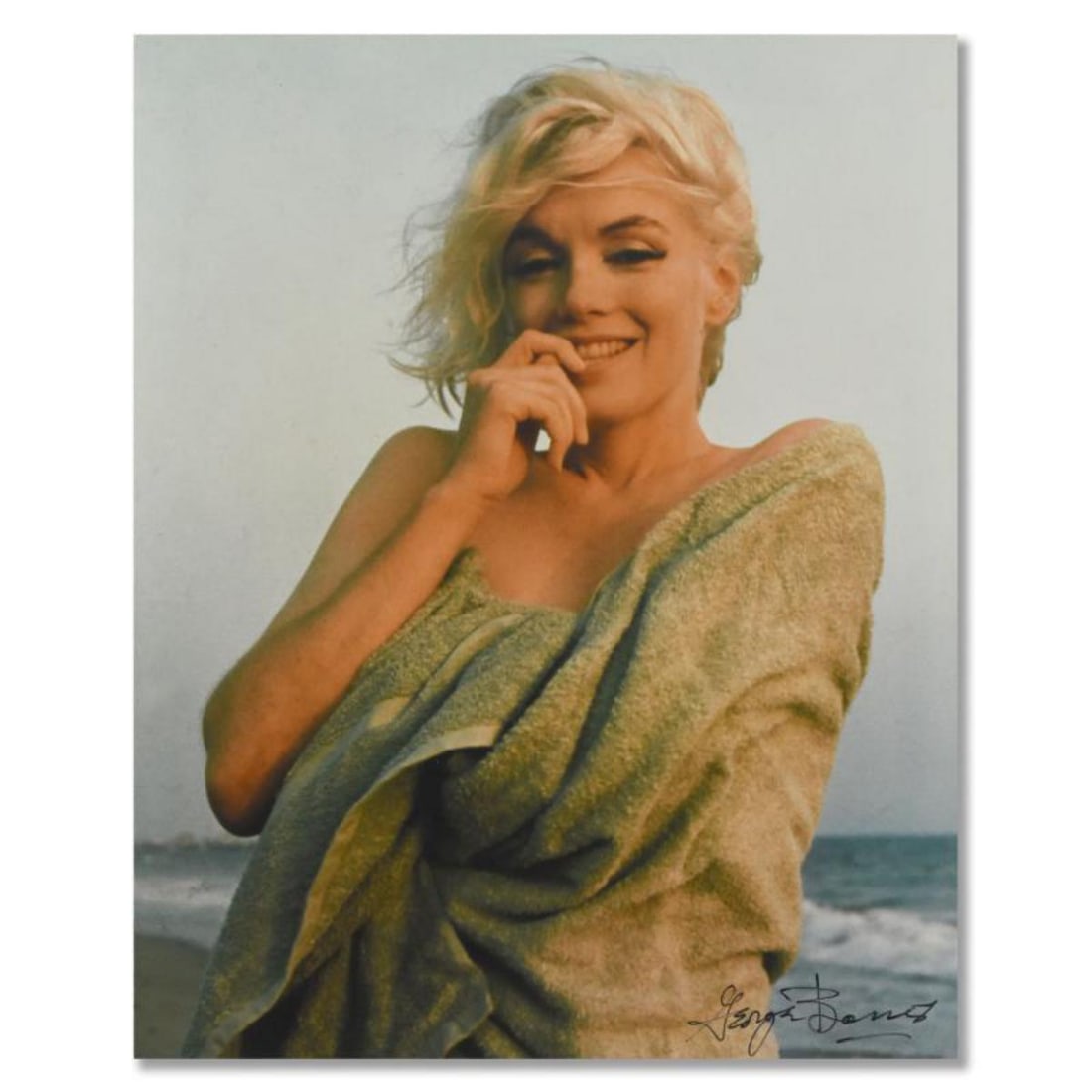 George Barris (1922-2016), "Marilyn Monroe: The Last Shoot" Photograph Printed from the Original: Marilyn Monroe: The Last Shoot is a photograph printed from the original negative taken by George Barris (1922-2016). This photo is part of a series entitled "The Last Photos"; they were taken in 1962