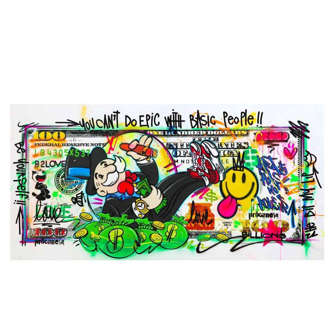 Procanela- Mixed Media on Canvas (1 of 2)