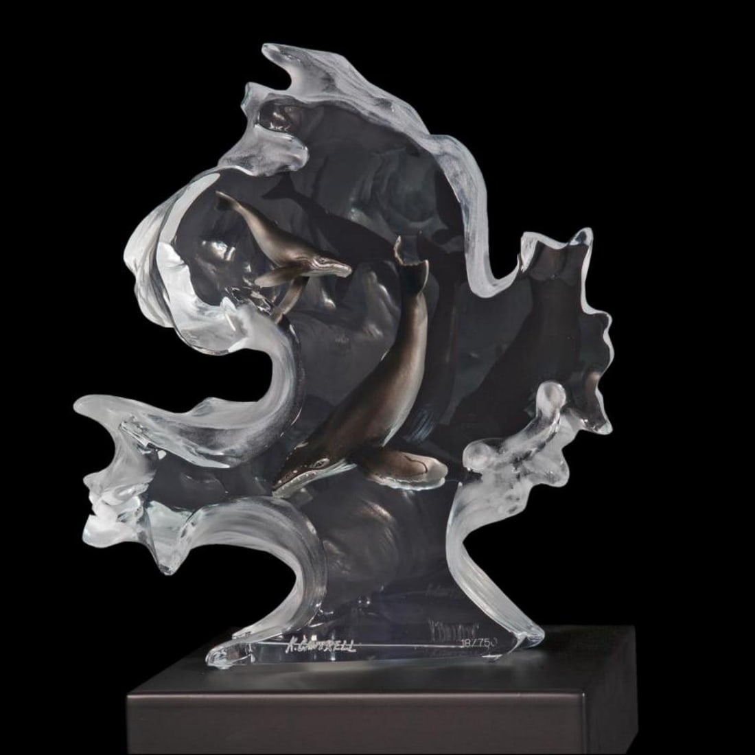 Kitty Cantrell, "Mother Nature" Limited Edition Mixed Media Lucite Sculpture with COA. (1 of 1)