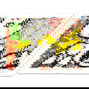Super Sneaky Limited Edition Hand Pulled Original Lithograph by Renowned Charles Schulz Protege, Tom: Super Sneaky is a limited edition hand pulled original lithograph on museum quality deckle-edge paper, numbered and hand signed by Tom Everhart. This is one of the final Everhart editions to be create