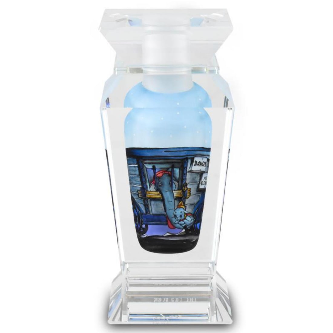 Baby Mine Rare Limited Edition Disney Fine Art Glass Sculpture, Hand Painted from the Inside; (1 of 3)