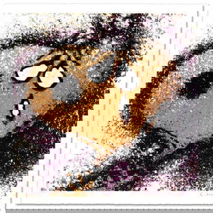 The Tear Limited Edition Hand Pulled Original Lithograph by Renowned Charles Schulz Protege, Tom: The Tear is a limited edition hand pulled original lithograph on museum quality deckle-edge paper, numbered and hand signed by Tom Everhart. This is one of the final Everhart editions to be created on