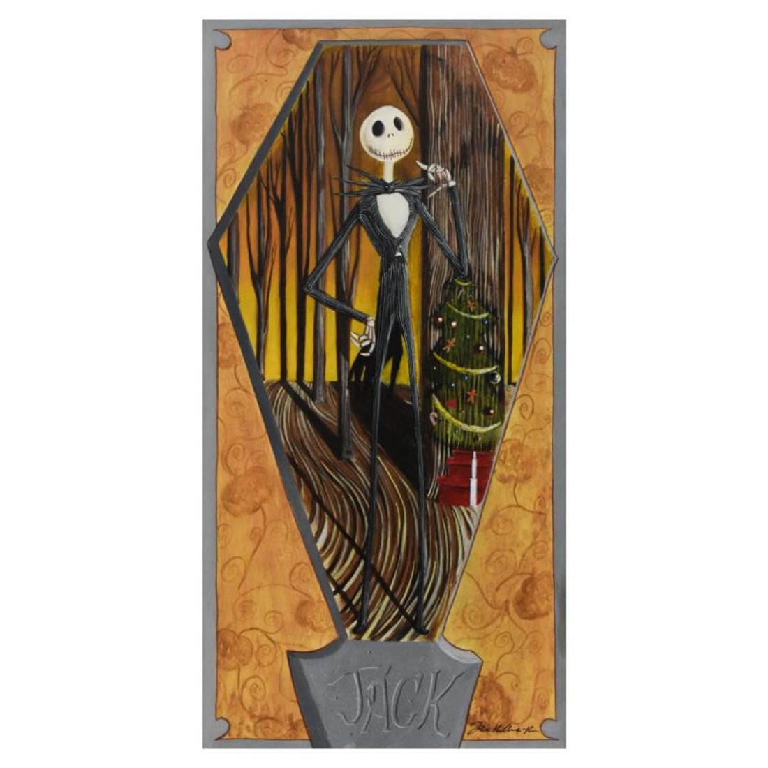 Tricia Buchanan-Benson, "Jack" Limited Edition on Canvas from Disney Fine Art, Numbered and Hand: Jack is a limited edition giclee on canvas by Tricia Buchanan-Benson, numbered and hand signed by the artist. This piece is licensed by Disney Fine Art. Includes Letter of Authenticity. Measures appro