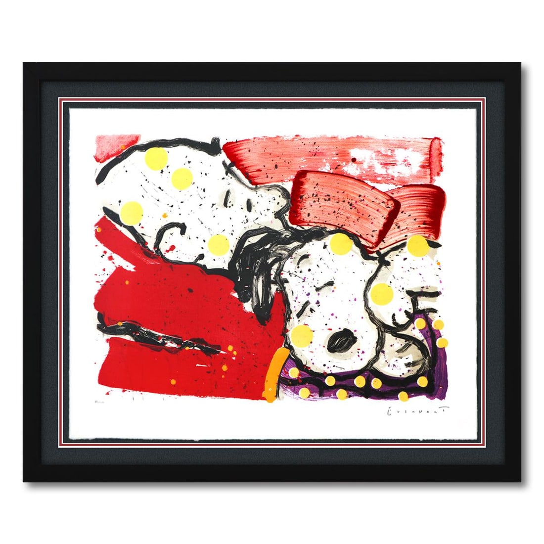 Tom Everhart- Hand Pulled Original Lithograph "Mello Jello" (1 of 2)