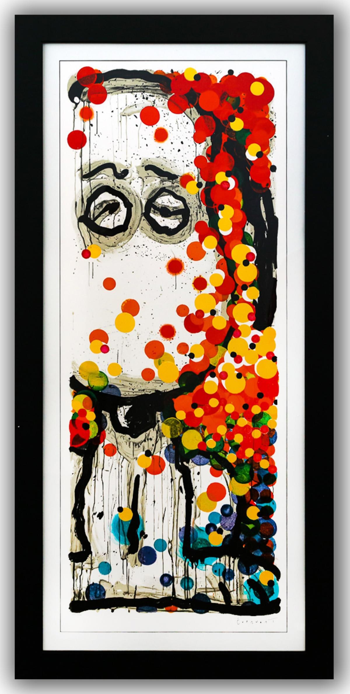 Tom Everhart- Hand Pulled Original Lithograph "Beauty Sleep" (1 of 4)