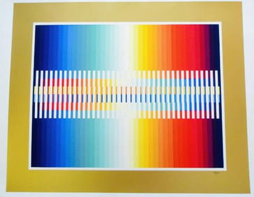 Yaacov Agam- Serigraph on paper (1 of 1)