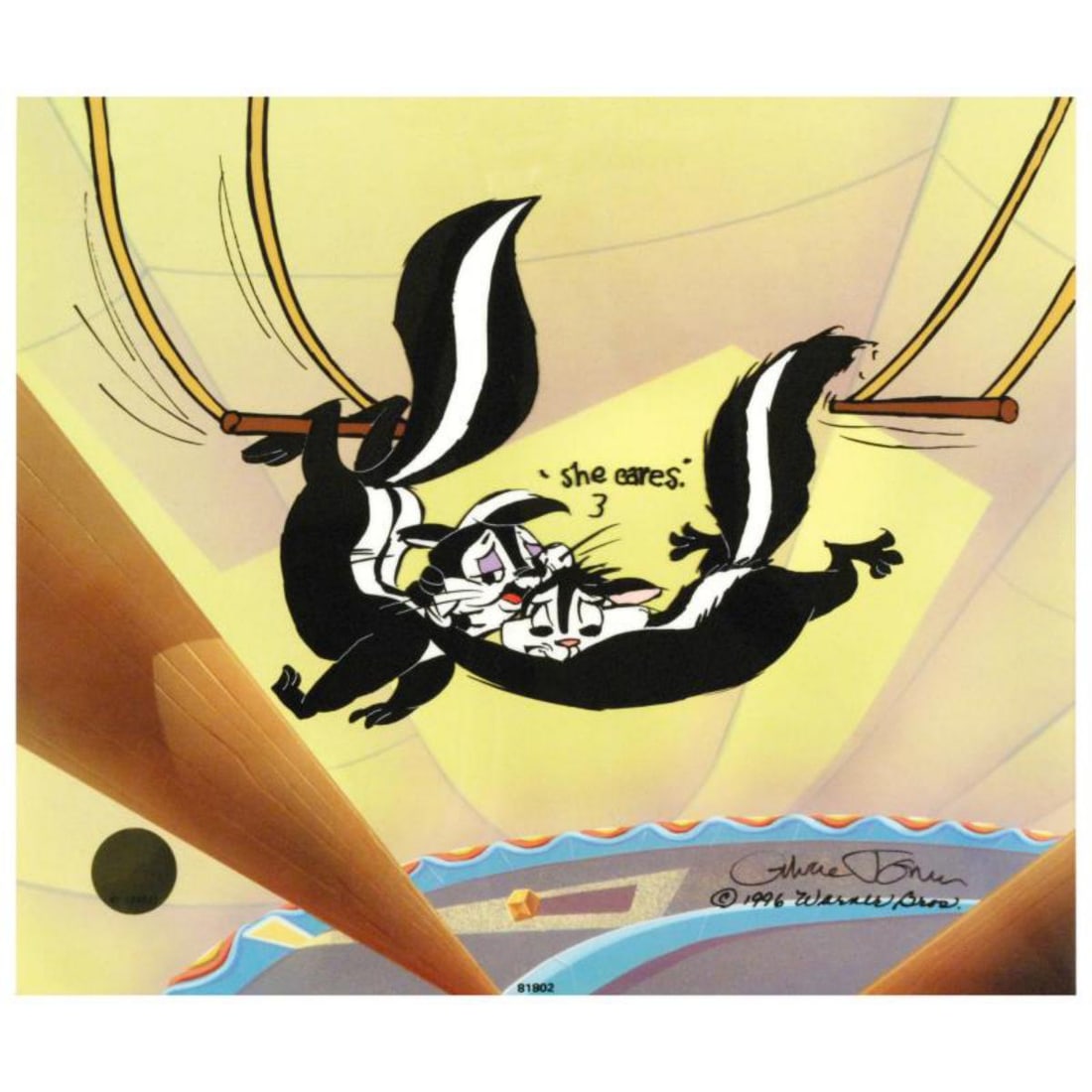 Kitty Catch by Chuck Jones (1912-2002). Limited Edition Animation Cel with Hand Painted Color (1 of 2)