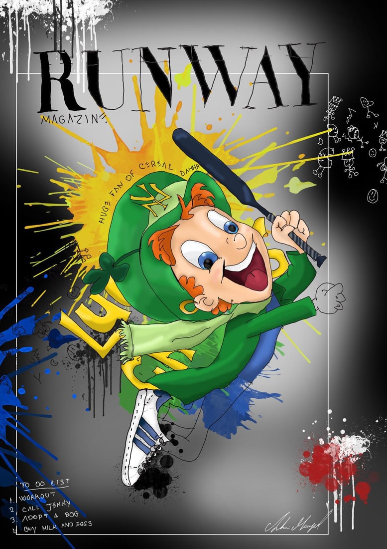 Shani Moyal- Mixed Media "Lucky Charms" (1 of 1)