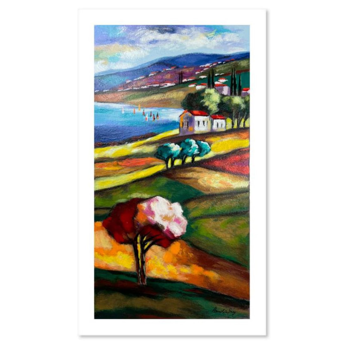 Slava Brodinsky, Hand Signed, Numbered Limited Edition with Letter of Authenticity.: This is a limited edition on paper by Slava Brodinsky. The piece comes hand signed by the artist, numbered, and with a letter of authenticity. Measures approximately 20" x 11". Reference#: 50351.