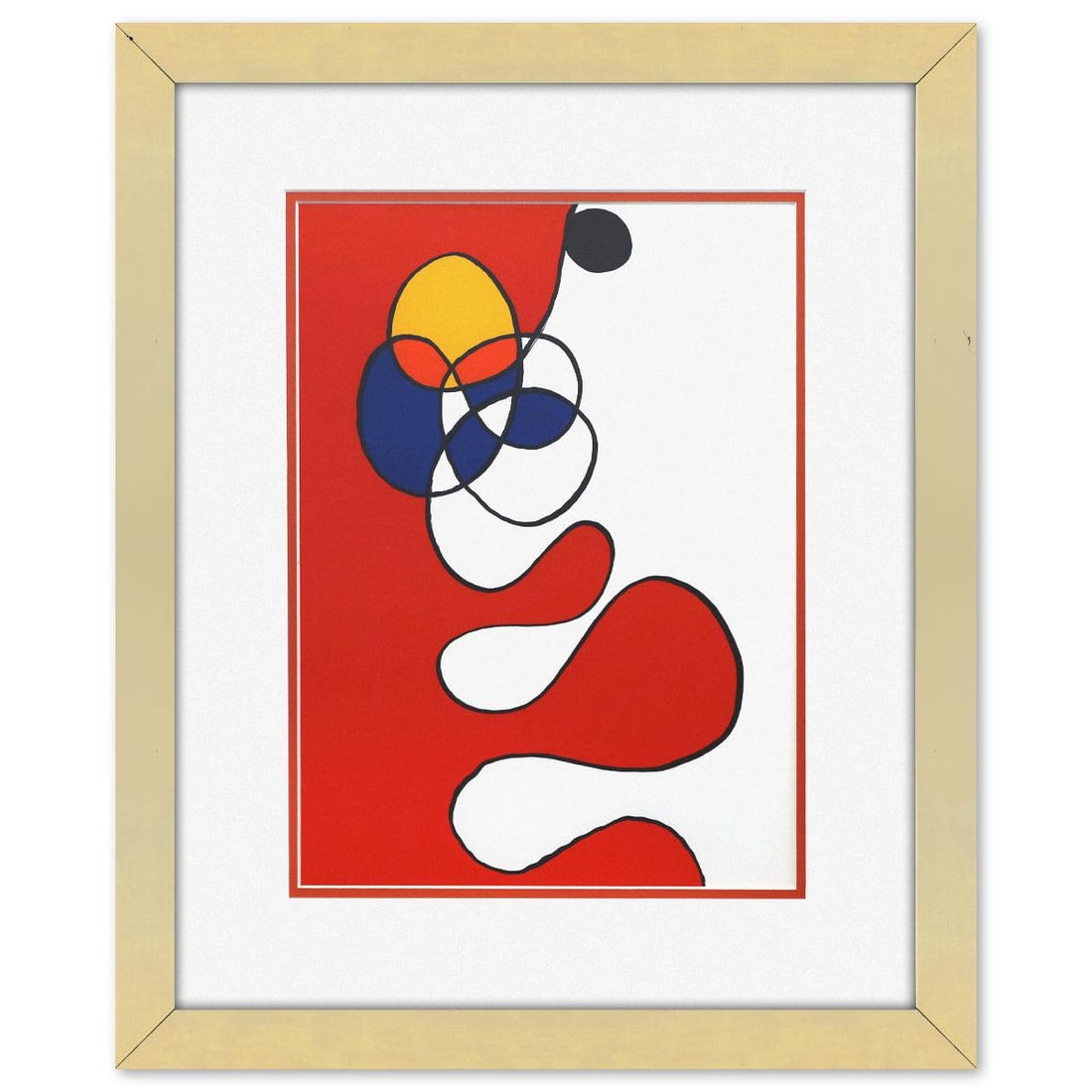 Alexander Calder- Lithograph "DLM173 - Composition V" (1 of 1)