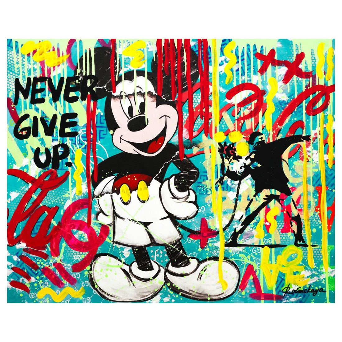 Nastya Rovenskaya- Mixed Media "New Me" (1 of 2)