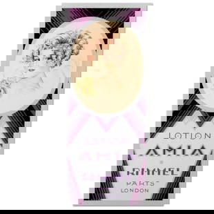 RE Society, "Rimmel-Lotion Amia" Hand Pulled Lithograph. Includes Letter of Authenticity.: Rimmel-Lotion Amia is a hand pulled lithograph on paper by the RE Society. Includes letter of authenticity. Measures approx. 10.5" x 23.5" (with border), 9" x 22.5" (image). Reference#: 53252.